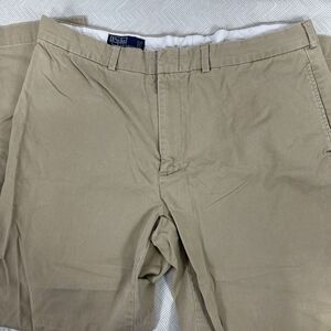 Polo Ralph Lauren Khaki Pants Men's‎ 38x32 Vintage Chino Straight Leg Classic